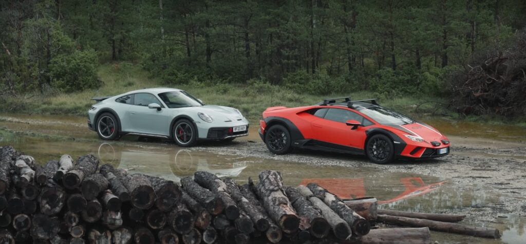 Lamborghini Huracán Sterrato vs. Porsche 911 Dakar